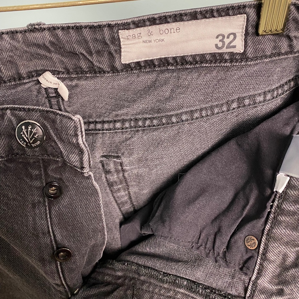 rag & bone Women's Alex High-Rise Straight Jeans size 32